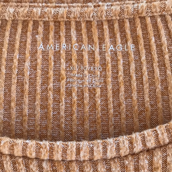 American Eagle Neutral Sweater Sz. X-Large - Picture 10 of 11